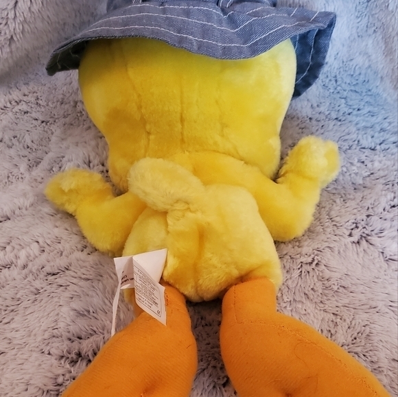 Looney Toons tweety plush with bucket hat 1998 - Picture 6 of 7
